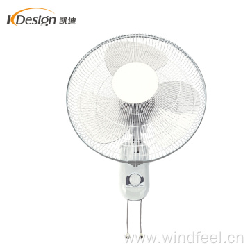 Small size high quality 220v wall fan house ABS material aluminum motor wall fans